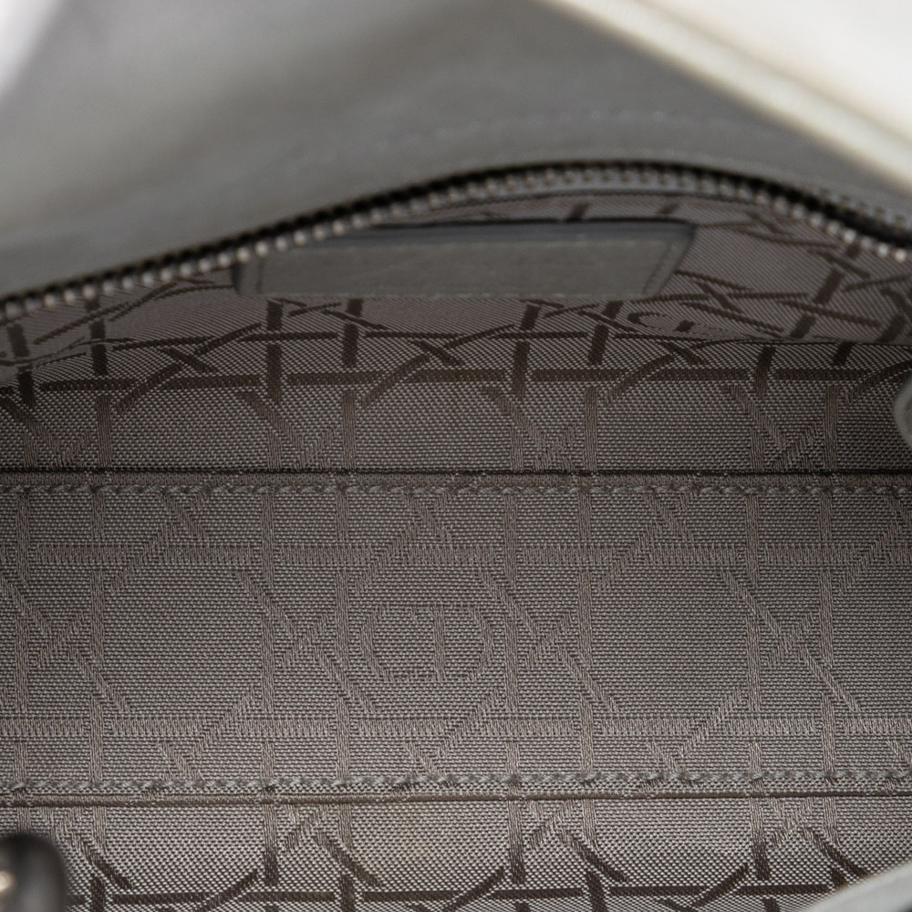 Pre-Loved Dior Mini Iridescent Lambskin Cannage Lady Dior - Picture 4 of 7